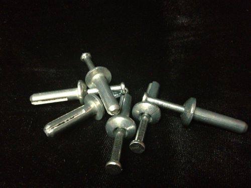 (500) 1/4&#034; x 1&#034; hammer drive concrete anchor - zinc for sale