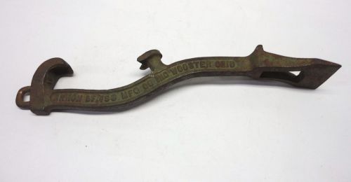 Vintage 1925 Akron Brass Mfg. Co. No. 10 Fire Hydrant Wrench Tool