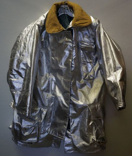 Used fire-dex fire fighter turnout jacket size: 46   (a1433) for sale