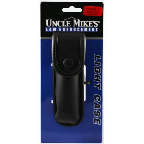 Uncle mike&#039;s 7418-1 black mirage plain 6p surefire stinger flashlight holder for sale