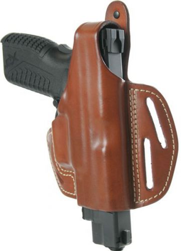 420016BN-R Blackhawk Brown RH Leather Pancake Holster For Springfield XD Compact