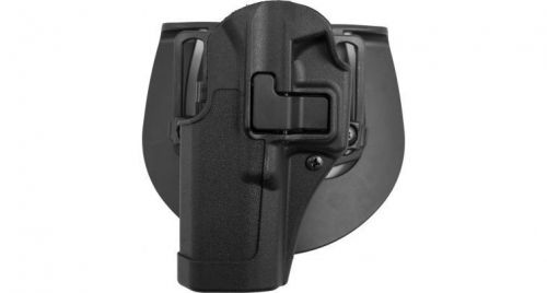 Blackhawk 410500bkl cqc serpa matte finish holster left hand for glock 17 22 31 for sale