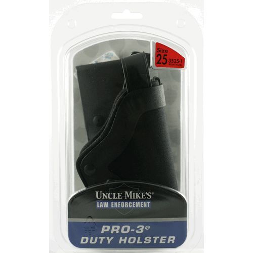 Uncle mike&#039;s 3525-2 kodra nylon plain lh pro3 glock 20/21/29/30/36 gun holster for sale