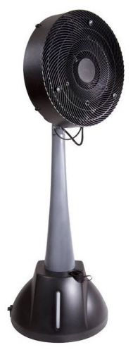 Misting fan - pedestal type - oscillating - 18&#034; - 115 volt - 3 speed - 2250 cfm for sale