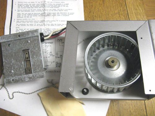 NEW Williams 2302 Direct Vent Blower Accessory  Furnace/Heater 135CFM 120V inst.