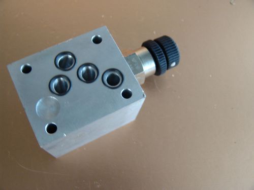 New sun hydraulics valve &amp; aluminum distribution manifold block dbp 47 nfdb kan for sale