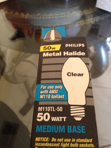 50watt Metal Halide Clear Bulb