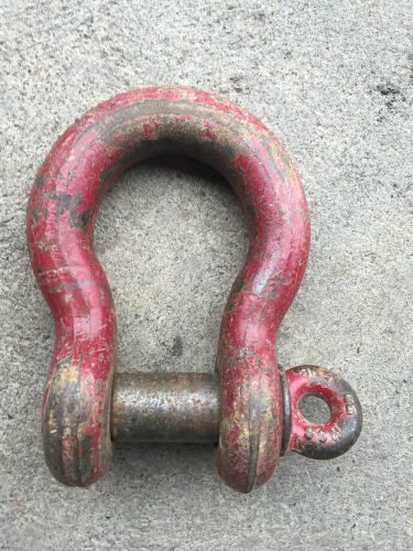 Crosby 12 Ton 1 1/4&#034; Screw Pin Clevis Shackle