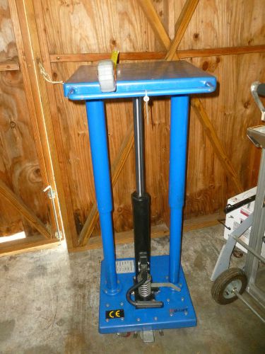 Vestil  hu-lift hydraulic lift table md0548 500 lbs 18&#034; for sale