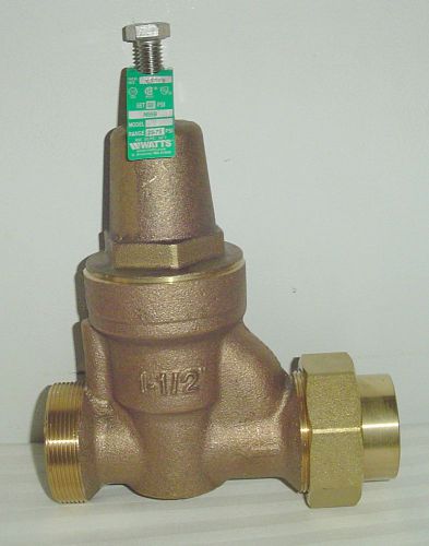 New~watts 1-1/2&#034; water pressure reducing valve 1kbv3  # 11/2 n55bu for sale