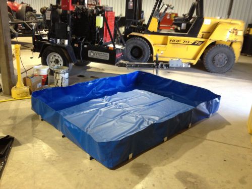 Secondary aluminum angle containment berm / spill containment for sale