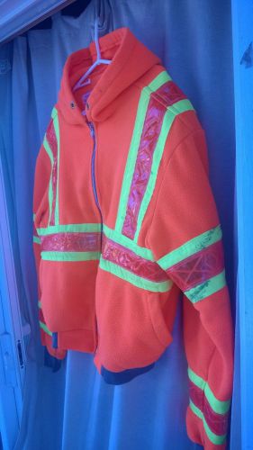 Safetyline ajo154hc3-xl ansi fleece jacket class 3 level 2 unisex for sale