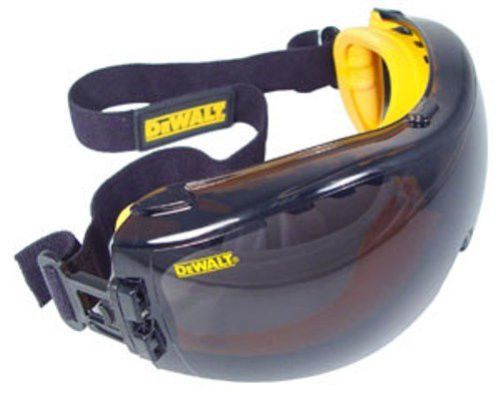 Dewalt dpg82-21c concealer smoke/gray anti-fog dual mold safety goggle for sale