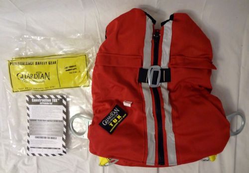 Guardian Fall Protection 02700 Tux Harness, Red Mesh, Small $202 New