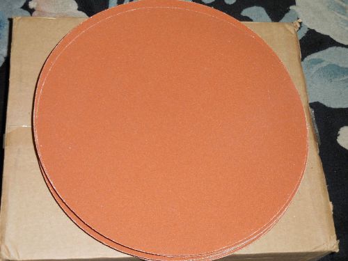 50 Grade Garnet Sandpaper 12 inch Discs Lot of 50
