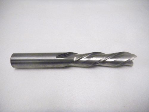 NEW CARBIDE END MILL 3/4 x 6&#034; 3 FLUTE ( NO MARKINGS)