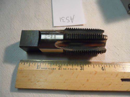 1 NEW BESLEY 1&#034; - 11 1/2&#034; NPT PIPE TAP. HSS. GROUND THREAD. TAPS USA MADE (A531)