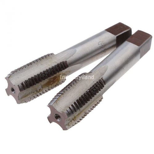 2x high speed steel hand taps metric plug tap m14x 1.5 wde for sale