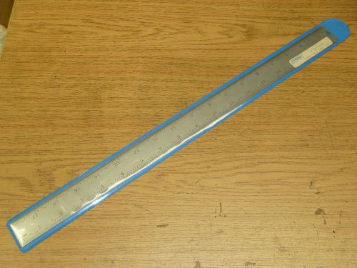 NEW! FOWLER 18&#034; STEEL HOOK RULE 52-350-818 16R Graduations