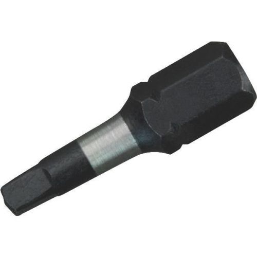 Shockwave insert impact screwdriver bit-2pk #2 1&#034; sq recess bit for sale
