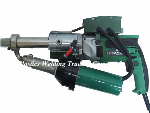 Japan hitach drive motor 800w hand plastic extrusion/extruder machine for sale