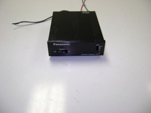 1206  Panasonic WV-CD1BW Camera System