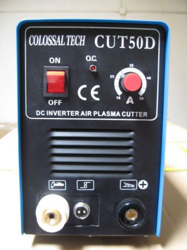 Plasma Cutter NEW 50AMP New CUT50D Inverter Dual Voltage Colossal Tech Warranty