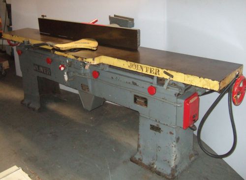 Heavy Duty Oliver Model 166 -BD 12&#034; Wood Jointer Planer 5 HP Motor Made in USA
