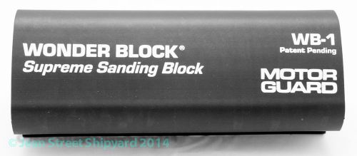Motor guard auto marine wb-1 wonder block sanding block new for sale
