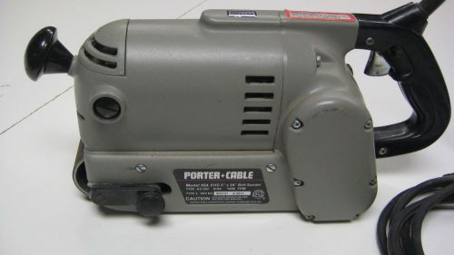 Porter Cable 504 Type 2 EHD 3&#034;x24&#034; Belt Sander - Great Condition - Ships Free