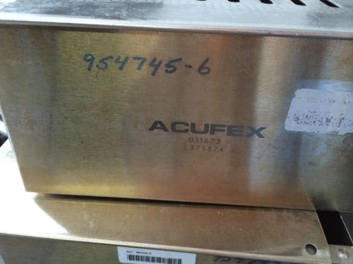 Acufex Sterilization Container 011673 - 10&#034;L x 9&#034;W x 4.5&#034;H