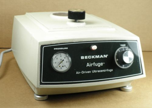 Beckman Airfuge Air-Driven Ultracentrifuge *Parts* (Ref #2)