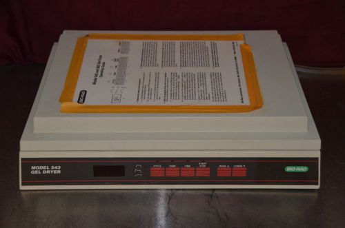Bio-Rad Gel Dryer Model 543