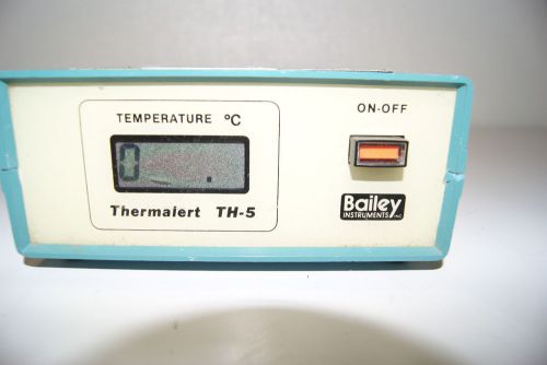 Physitemp thermalert model th-5 th 5 temperature monitor monitoring device th5 for sale
