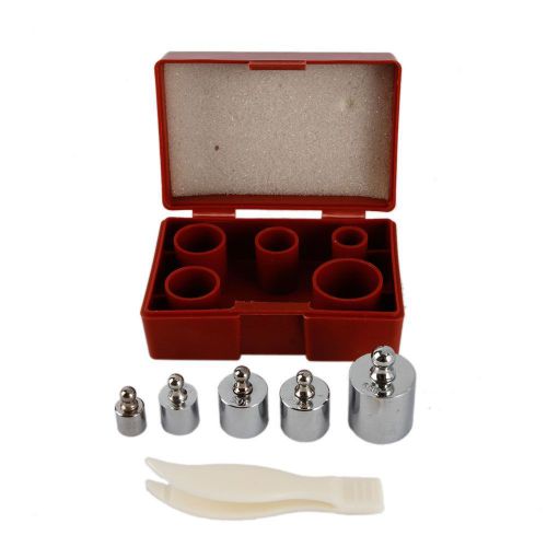 5pcs 100 gram precision electronic scale calibration weights kit/set for sale