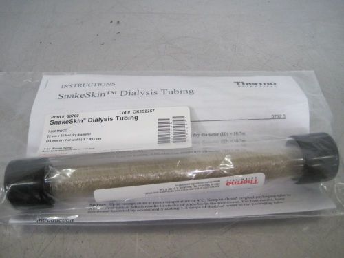 R112665 thermo scientific snake skin dialysis tubing 68700 for sale