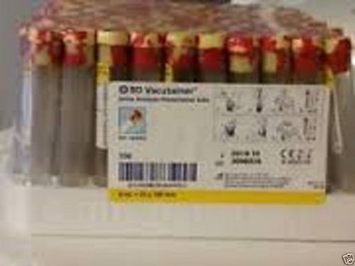 BD Vacutainer urine analysis preservative tube 8ml 100 mm #364992 box/100