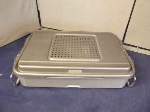 Genesis Sterilization Container &#034;The C.A.S.E.&#034; 17&#034;x11&#034; - Good Condition - T1093