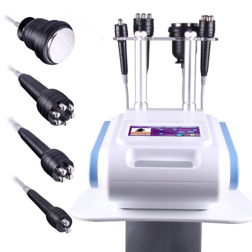 Body contour fat cellulite slim unoisetion cavitation+3drf bpolar +trolley stand for sale