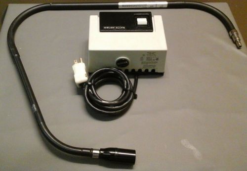 Welch allyn exam light , #48300 light box &amp; lite pipe 48200 tested_*warranty* for sale