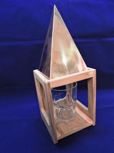 Orgone Copper Nubian Pyramid Energy Generator Orgonite Kit for Healing charging