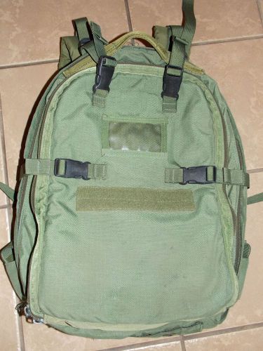 LBT Tactical Medic Bag EMT Trauma Kit Medical Backpack OD Green Jumpable (used)