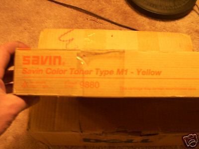 New OEM Savin Type M1 Yellow 885306  9880