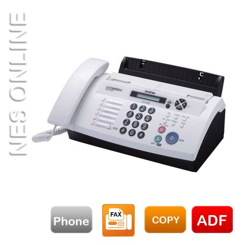 Brother fax-878 fax machine thermal transfer fax up to 20 page memory + adf duet for sale