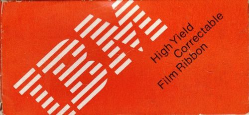 Genuine IBM HIGH YIELD Correctable Film Ribbon for IBM Selectric II &amp; III