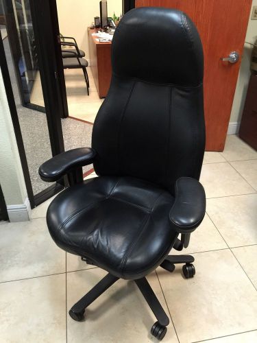 Lifeform Ultimate Executive PREMIUM Leather High Back Office Chair Model 2390