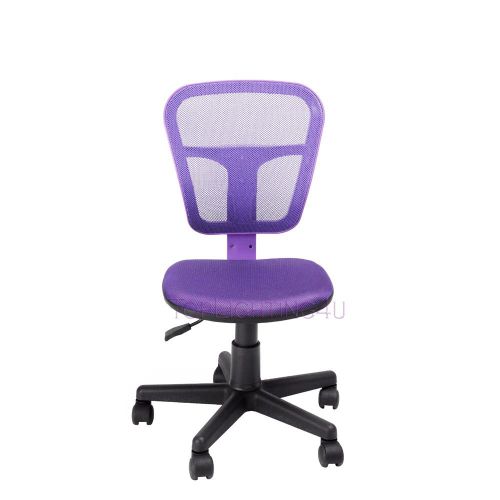 Office Chairs-Mesh Chrome Fabric Seat Executive Swivel Home Computer Desk Chair