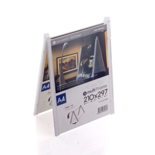 Double Sided Multi Frame Clear 210*297 1EA, Tracking number offered