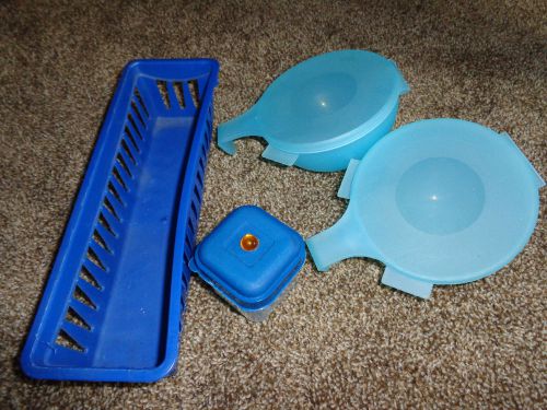 misc containers set of 4! bowls&amp; bin and small container with lid