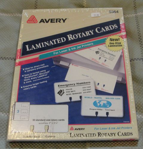 Avery Laminated Rotary Cards